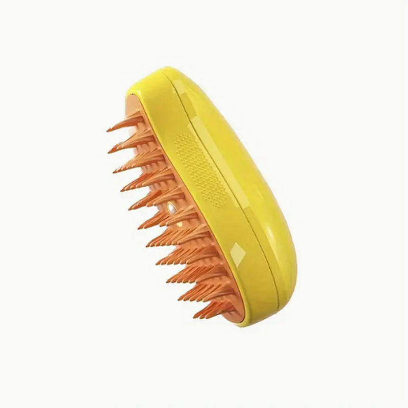 Rechargeable Shedding Hair Spray Hot Steam Easy Pet Grooming Brush for Cat, Dog